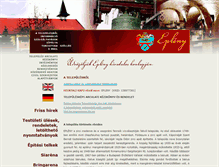 Tablet Screenshot of epleny.hu